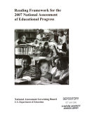 Reading Framework for the ... National Assessment of Educational Progress