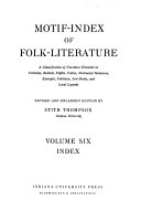 Motif index of Folk literature