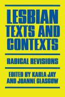 Lesbian Texts and Contexts