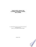 Toxicological Profile for Fluorides  Hydrogen Fluoride  and Fluorine  Update 