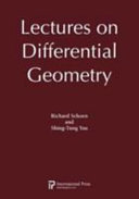 Lectures on Differential Geometry Book PDF
