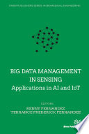Big data management in Sensing Book