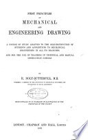 First Principles of Mechanical and Engineering Drawing Book