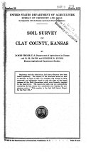 Soil Survey of Clay County, Kansas