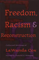 Freedom, Racism, and Reconstruction