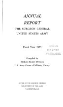 Report of the Surgeon-General of the Army to the Secretary of War for the Fiscal Year Ending ...