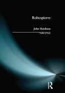 Robespierre Book John Hardman
