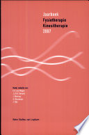 Jaarboek Fysiotherapie Kinesitherapie Deel 2007 Druk 1 Ing