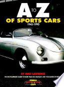 A to Z of Sports Cars  1945 1990 Book