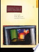 Perspectives in Sociology Book