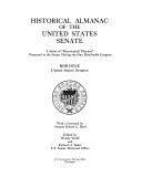 Historical Almanac of the United States Senate