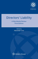 Directors    Liability  A Worldwide Review
