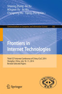 Frontiers in Internet Technologies [Pdf/ePub] eBook