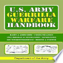 U S  Army Guerrilla Warfare Handbook Book