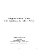 Philippine Political Culture