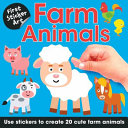First Sticker Art: Farm Animals