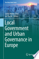 Local Government and Urban Governance in Europe