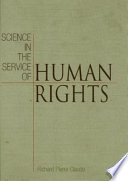 Science in the Service of Human Rights Book