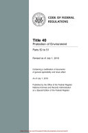 2018 CFR Annual Digital e-Book Edition, 40 Protection of Environment - Parts 50 to 51