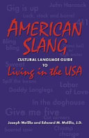 Read Pdf American Slang