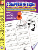 Critical Thinking Skills  Comprehension Book