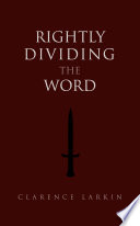 Rightly Dividing the Word Book