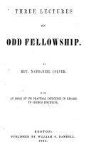 Three Lectures on Odd Fellowship