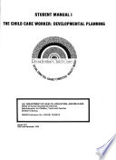 The Child Care Worker  Developmental planning Book