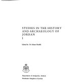 Studies in the History and Archaeology of Jordan I