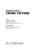 Perspectives on Crime Victims