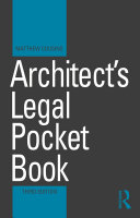Architect s Legal Pocket Book