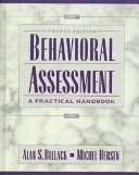 Behavioral Assessment Book