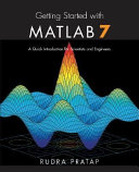 Getting Started with MATLAB 7 Book