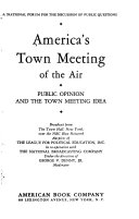 America's Town Meeting of the Air