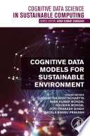 Cognitive Data Models for Sustainable Environment.