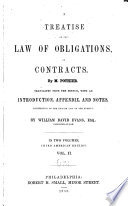 A Treatise on the Law of Obligations  Or Contracts Book PDF