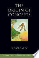 The Origin of Concepts Book