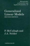 Generalized Linear Models, Second Edition