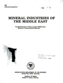 Mineral Industries of the Middle East