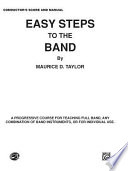 Easy Steps to the Band: Conductor PDF Book By Maurice Taylor