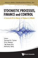 Stochastic Processes, Finance and Control