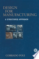Design for Manufacturing Book
