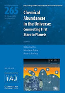 Chemical Abundances in the Universe