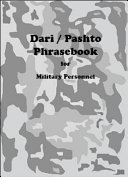 Dari/Pashto Phrasebook for Military Personnel
