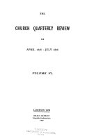 The Church Quarterly Review