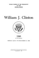 Public Papers of the Presidents of the United States, William J. Clinton