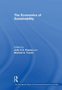 The Economics of Sustainability