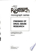 Findings of Drug Abuse Research