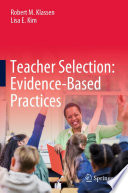 Teacher Selection  Evidence Based Practices