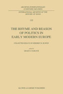 The Rhyme and Reason of Politics in Early Modern Europe [Pdf/ePub] eBook